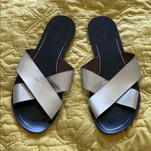 J.Crew slide sandals